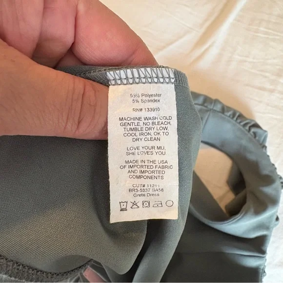 Show Me Your MuMu Green Asymmetrical Ruffle Sundress - Picture 13 of 13